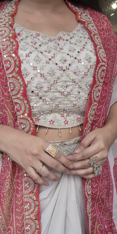 BB 53 Peach Crap Silk Dhoti Suit. Perfect for Wedding, Party, Anniversary, Holi, Temple Visit – Available at ₹2599 only. Delivery 4-6 Working Days. | Jump Suits, Salwar suit, Designer Suits, Casual Suits, Creative suits, Palazzo Suits, Party Wear Suits, Patiala Suits, Straight Suits