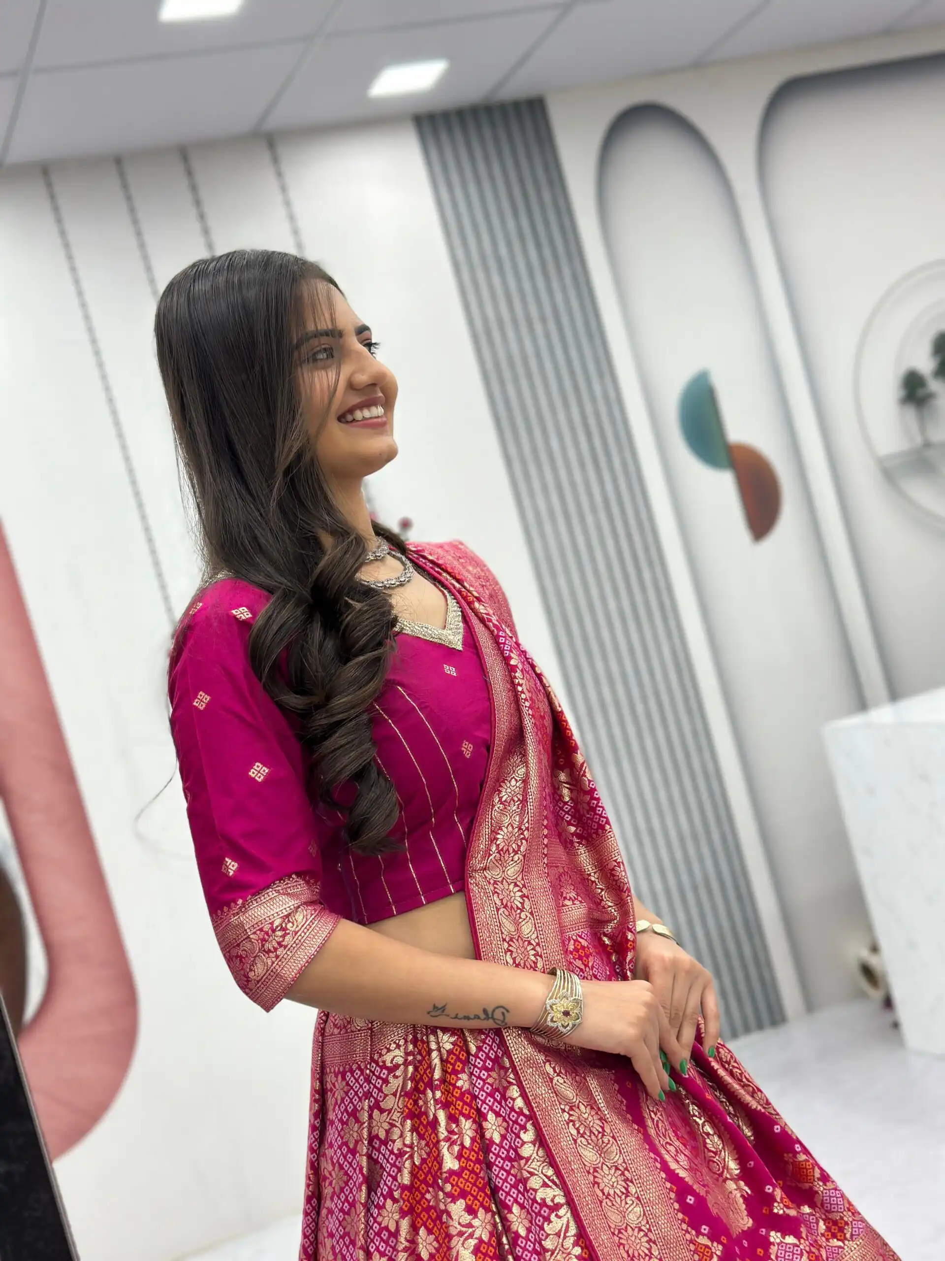 PC 560 Pink in Jacquard Silk Designer Work Lehenga Choli . Introductory Price ₹3249. Delivery 4-6 Working Days. Shop now. | Lehenga, Bollywood Lehenga, Creative Lehenga, Designer Lehenga, Embroidered Lehenga, Party Wear Lehenga