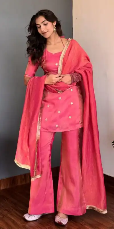 VLM 317 Pink NC Silk Salwar Suit with Lace Work & Embroidery Work. Festive Deal ₹1949. Delivery 4-6 Working Days. Shop now. | Jump Suits, Tops & Bottoms, Track Suits, Trendy Wear, Salwar suit, Designer Suits, Casual Suits, Creative suits, Palazzo Suits, Party Wear Suits, Patiala Suits, Straight Suits