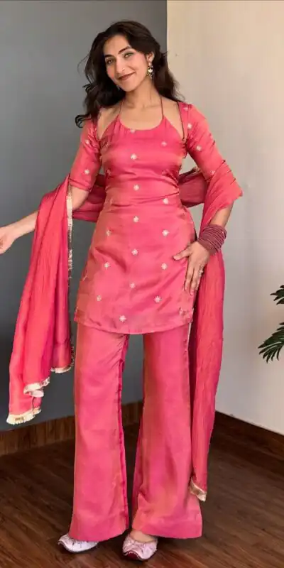 VLM 317 Pink NC Silk Salwar Suit with Lace Work & Embroidery Work. Festive Deal ₹1949. Delivery 4-6 Working Days. Shop now. | Jump Suits, Tops & Bottoms, Track Suits, Trendy Wear, Salwar suit, Designer Suits, Casual Suits, Creative suits, Palazzo Suits, Party Wear Suits, Patiala Suits, Straight Suits