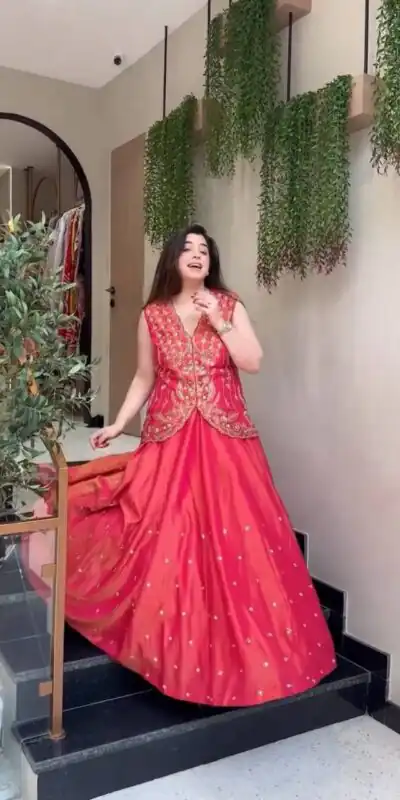 PC 554 Pink Color Simar Lehenga Choli with Embroidery Work. Online Exclusive Offer ₹3149. Delivery 4-6 Working Days. Shop now. | Lehenga, Bollywood Lehenga, Creative Lehenga, Designer Lehenga, Embroidered Lehenga, Party Wear Lehenga