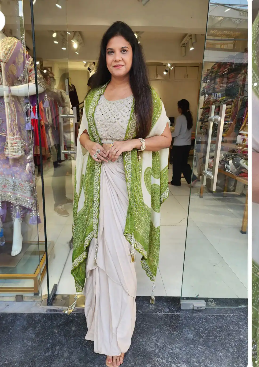 BB 53 Pista Crap Silk Dhoti Suit. Perfect for Wedding, Party, Anniversary, Holi, Temple Visit – Available at ₹2599 only. Delivery 4-6 Working Days. | Jump Suits, Salwar suit, Designer Suits, Casual Suits, Creative suits, Palazzo Suits, Party Wear Suits, Patiala Suits, Straight Suits