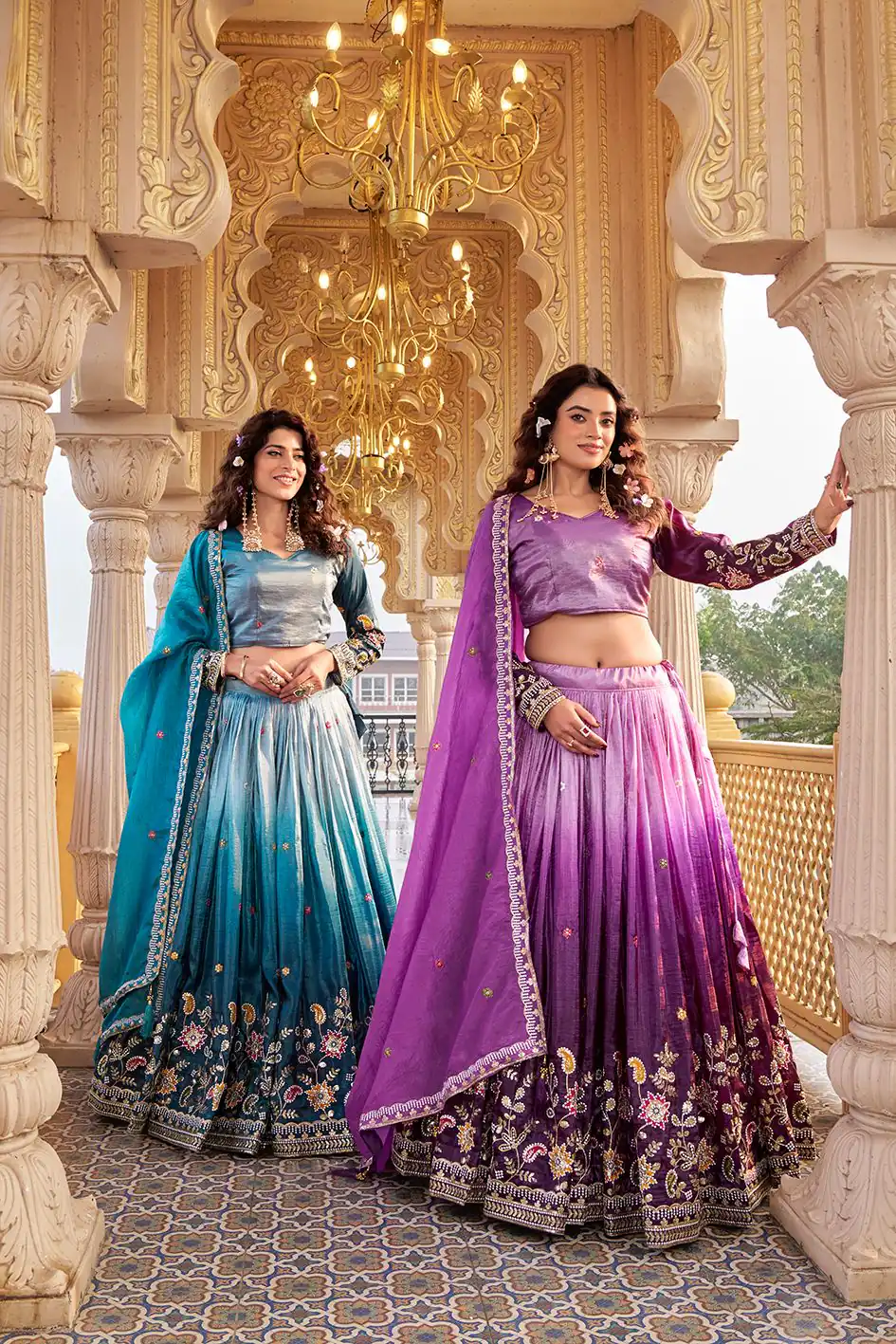 Ram 159 Purple Gold Crush Lehenga Choli Perfect for Wedding, Party, Ethnic Day, Karwa Chauth, Sangeet – . Special Price ₹2649. Delivery 4-6 Working Days. | Lehenga, Bollywood Lehenga, Creative Lehenga, Designer Lehenga, Embroidered Lehenga, Party Wear Lehenga