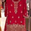 NF 1249 Red Color Chinon Silk Salwar Suit with Embroidery Work. Online Get it for ₹2149. Delivery 4-6 Working Days. Shop now. | Jump Suits, Salwar suit, Designer Suits, Casual Suits, Creative suits, Palazzo Suits, Party Wear Suits, Patiala Suits, Straight Suits