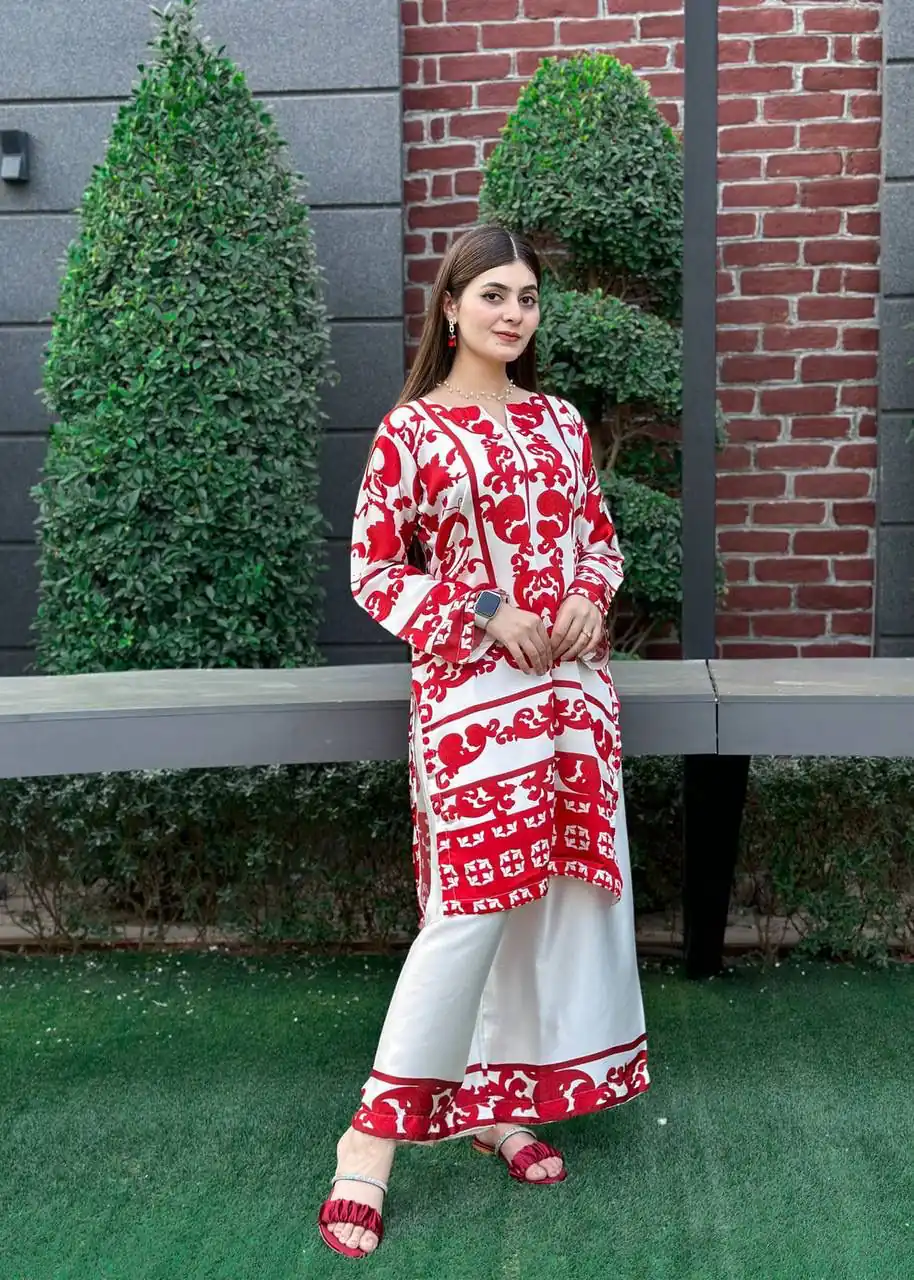 DC 104 Red Natural Crape Salwar Suit Perfect for Wedding, Party, Sangeet, Pongal, Family Gatherings – . Exclusive Offer ₹1499. Delivery 4-6 Working | Jump Suits, Salwar suit, Designer Suits, Casual Suits, Creative suits, Palazzo Suits, Party Wear Suits, Patiala Suits, Straight Suits