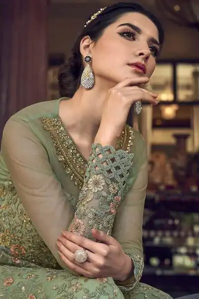 FC 6802 Sea Green in Banglory Silk Embroidery Work & Stone Work Salwar Suit . Festive Deal ₹3449. Delivery 4-6 Working Days. Shop now. | Jump Suits, Salwar suit, Designer Suits, Casual Suits, Creative suits, Palazzo Suits, Party Wear Suits, Patiala Suits, Straight Suits
