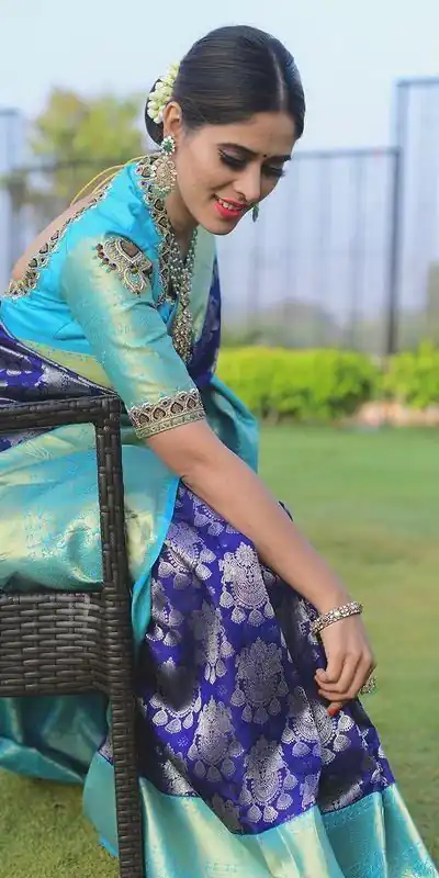 LKP 1071 Sky Blue in Soft Lichi Silk ace Border & Lace Work Saree . Exclusive Offer ₹1449. Delivery 4-6 Working Days. Shop now. | Sarees, Bollywood Sarees, Creative Sarees, Designer Sarees, Embroidered Sarees, Ethnic Saree, Modern Digital sarees, Party Wear Sarees