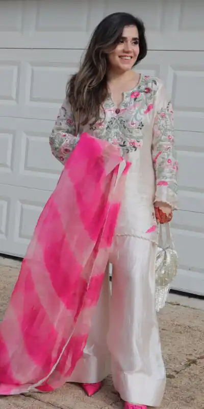 NSR 858 White Crap Silk Salwar Suit with Lace Work & Digital Print. Now at just ₹1899. Delivery 4-6 Working Days. Shop now. | Jump Suits, Salwar suit, Designer Suits, Casual Suits, Creative suits, Palazzo Suits, Party Wear Suits, Patiala Suits, Straight Suits