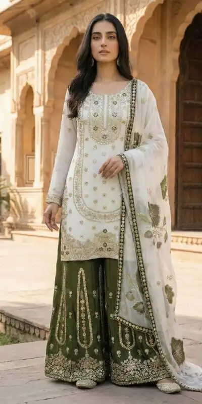 NSR 884 White Organza Silk Salwar Suit with Digital Print & Embroidery Work. Introductory Price ₹2149. Delivery 4-6 Working Days. Shop now. | Jump Suits, Salwar suit, Designer Suits, Casual Suits, Creative suits, Palazzo Suits, Party Wear Suits, Patiala Suits, Straight Suits