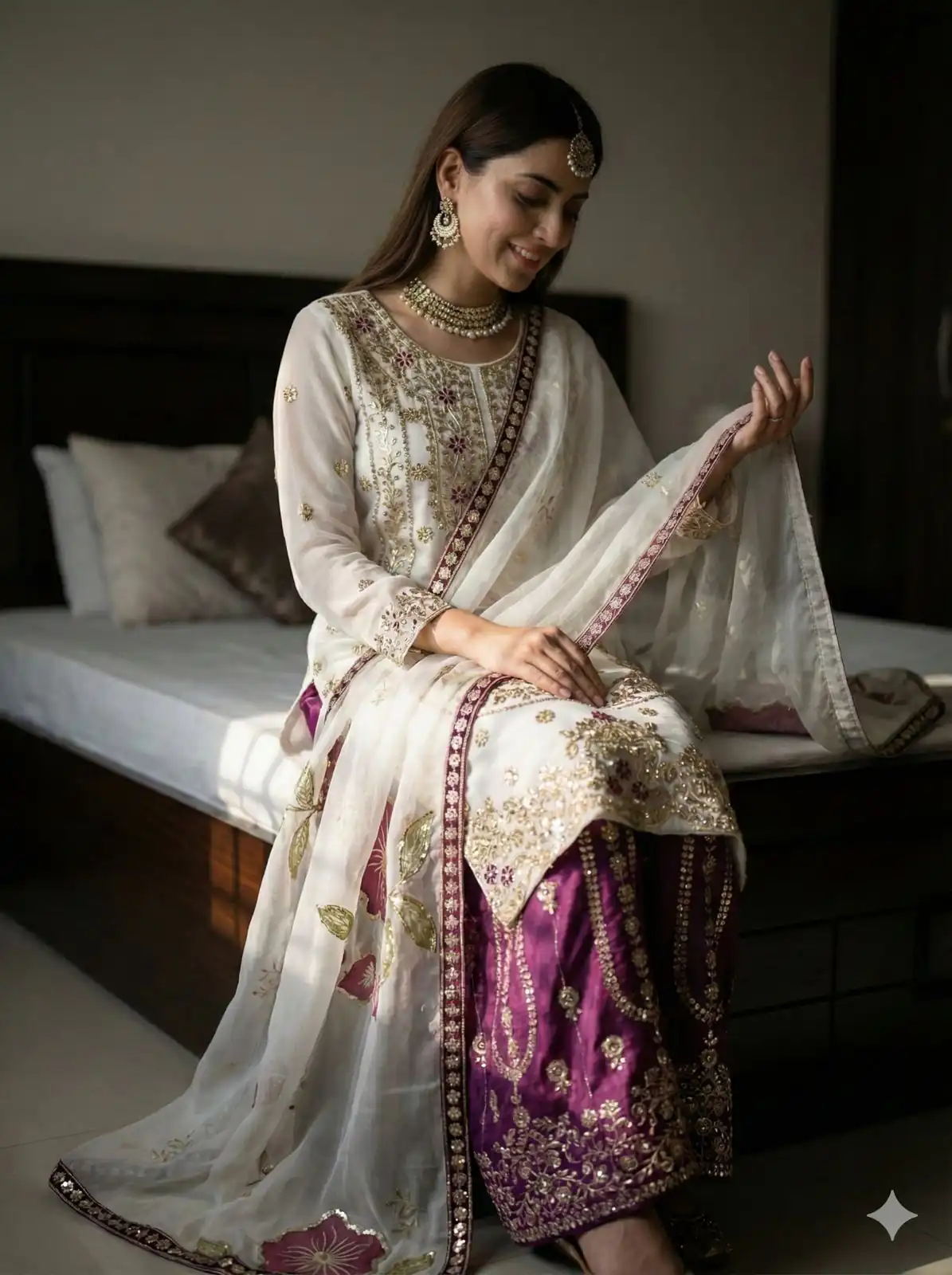 NSR 884 Wine Organza Silk Salwar Suit with Digital Print & Embroidery Work. Introductory Price ₹2149. Delivery 4-6 Working Days. Shop now. | Jump Suits, Salwar suit, Designer Suits, Casual Suits, Creative suits, Palazzo Suits, Party Wear Suits, Patiala Suits, Straight Suits