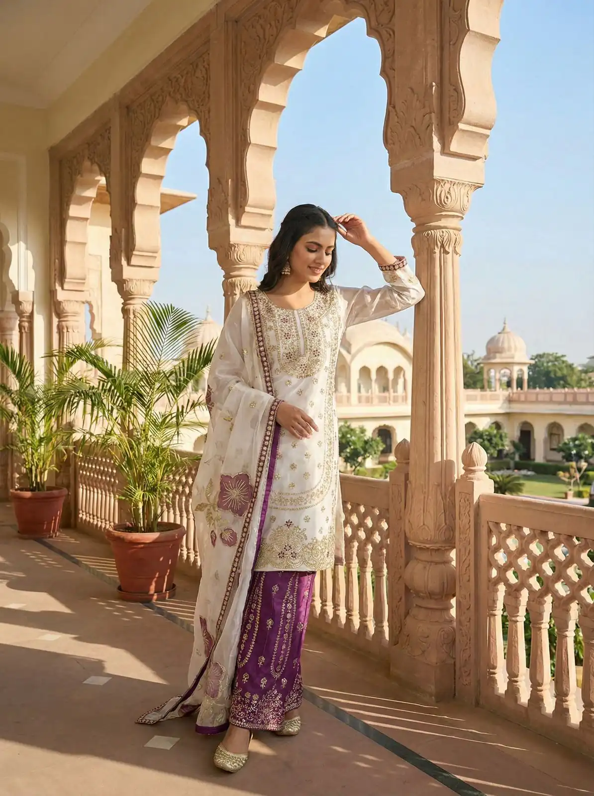 NSR 884 Wine Organza Silk Salwar Suit with Digital Print & Embroidery Work. Introductory Price ₹2149. Delivery 4-6 Working Days. Shop now. | Jump Suits, Salwar suit, Designer Suits, Casual Suits, Creative suits, Palazzo Suits, Party Wear Suits, Patiala Suits, Straight Suits