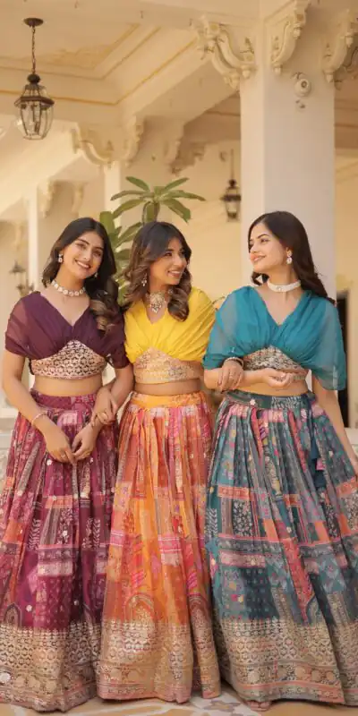 KA 5032 Yellow Lehenga Choli Perfect for Wedding, Party, Temple Visit, Anniversary, Haldi – Best Price ₹3149. Delivery 4-6 Working Days. Shop now. | Lehenga, Bollywood Lehenga, Creative Lehenga, Designer Lehenga, Embroidered Lehenga, Party Wear Lehenga