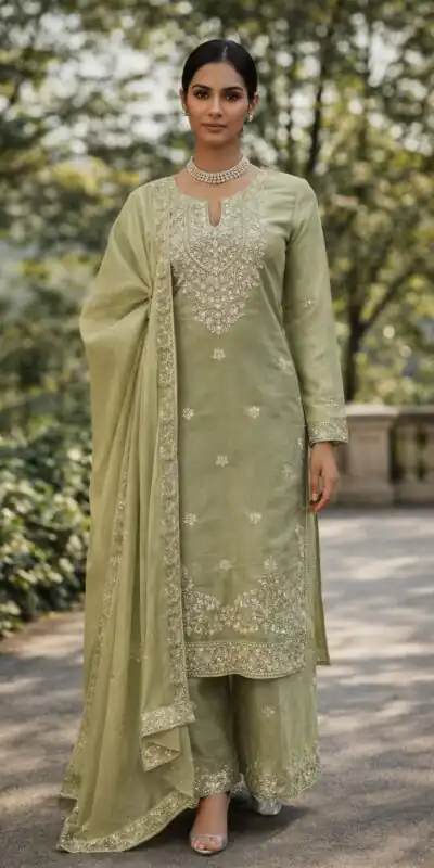 Pista Zimmy Silk Thread Work Salwar Suit