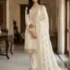 JF 040 Off White Fendy Silk Salwar Suitwith Embroidery Work & Lace Work. Now at just ₹2049. Delivery 4-6 Working Days. Shop now. | Jump Suits, Salwar suit, Designer Suits, Casual Suits, Creative suits, Palazzo Suits, Party Wear Suits, Patiala Suits, Straight Suits