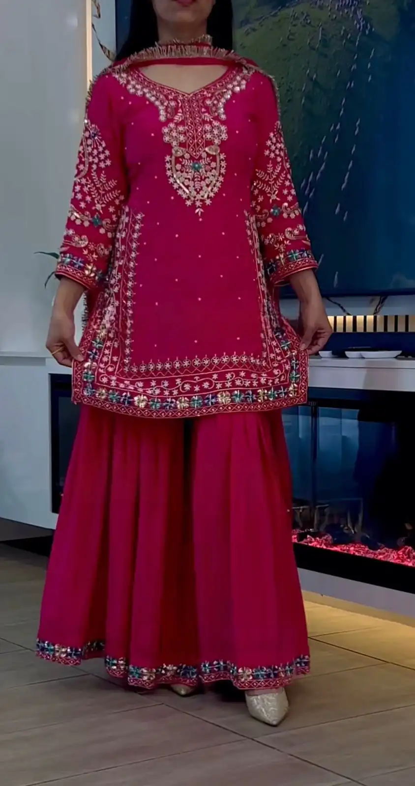 MF 457 Pink Color Chinon Silk Salwar Suit with Embroidery Work. Online Get it for ₹2149. Delivery 4-6 Working Days. Shop now. | Jump Suits, Salwar suit, Designer Suits, Casual Suits, Creative suits, Palazzo Suits, Party Wear Suits, Patiala Suits, Straight Suits