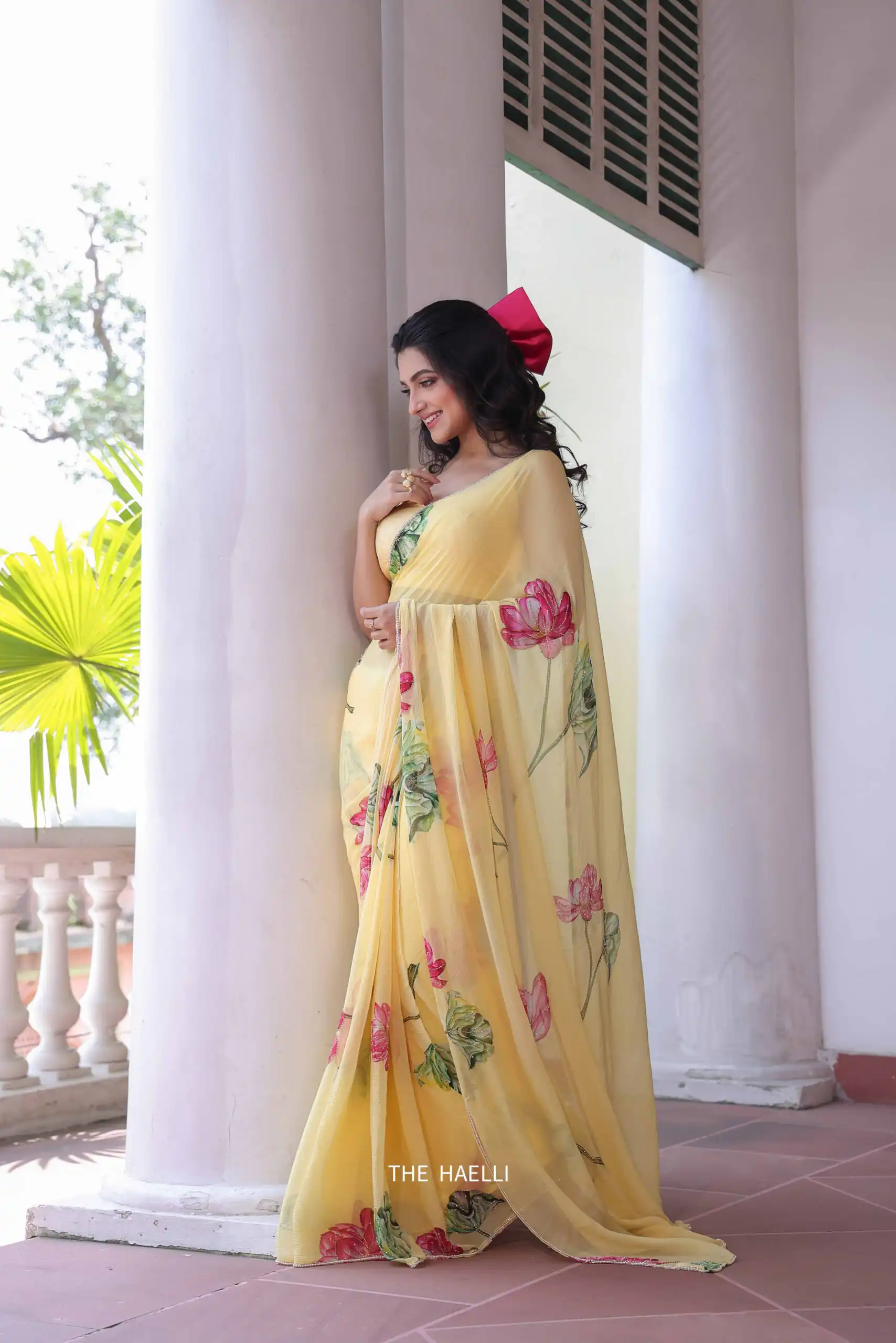 NC 5497 Yellow Soft Tebby Silk Saree. Perfect for Wedding, Party, Onam, Family Gatherings, Mehendi – Festive Deal ₹2049. Delivery 4-6 Working Days | Sarees, Bollywood Sarees, Creative Sarees, Designer Sarees, Embroidered Sarees, Ethnic Saree, Modern Digital sarees, Party Wear Sarees