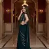BD 1823 Black Faux Georgette Saree Perfect for Wedding, Party, Family Gatherings, Onam, Bridal Wear – . Best Price ₹2149. Delivery 4-6 Working Days. | Sarees, Bollywood Sarees, Creative Sarees, Designer Sarees, Embroidered Sarees, Ethnic Saree, Modern Digital sarees, Party Wear Sarees