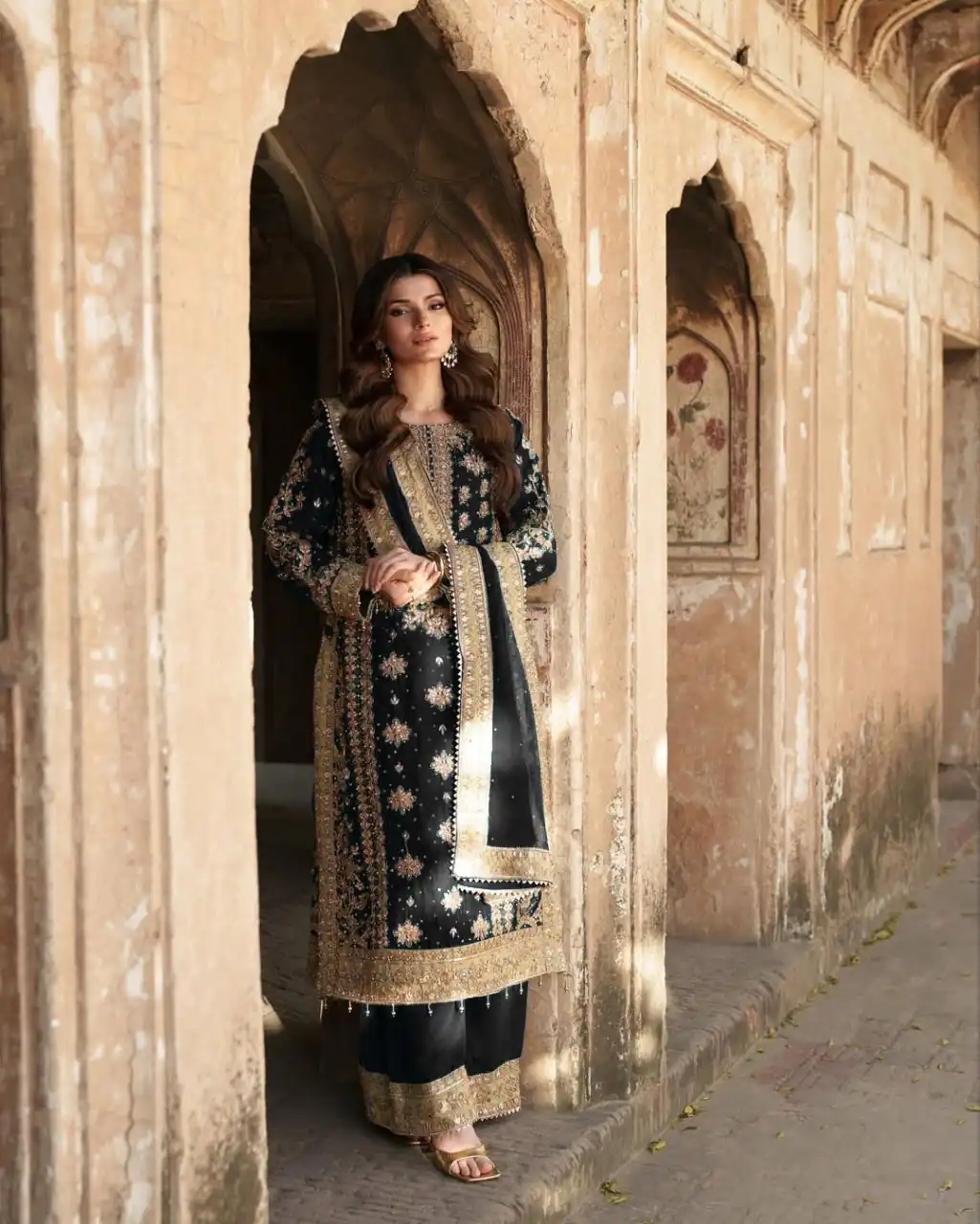 ZF 415 Black Color Georgette Sequence Work Salwar Suit Casual, Wedding, Festive, Events . Expected Delivery 4-6 Working Days @2149/- only | Jump Suits, Salwar suit, Designer Suits, Casual Suits, Creative suits, Palazzo Suits, Party Wear Suits, Patiala Suits, Straight Suits