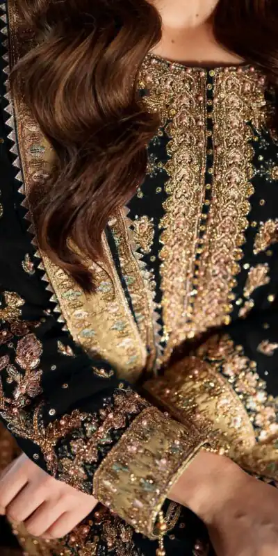 ZF 415 Black Color Georgette Sequence Work Salwar Suit Casual, Wedding, Festive, Events . Expected Delivery 4-6 Working Days @2149/- only | Jump Suits, Salwar suit, Designer Suits, Casual Suits, Creative suits, Palazzo Suits, Party Wear Suits, Patiala Suits, Straight Suits