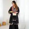 MF 912 Black in Rayon Cotton Embroidery & Mirror Work Salwar Suit . Introductory Price ₹1899. Delivery 4-6 Working Days. Shop now. | Jump Suits, Salwar suit, Designer Suits, Casual Suits, Creative suits, Palazzo Suits, Party Wear Suits, Patiala Suits, Straight Suits