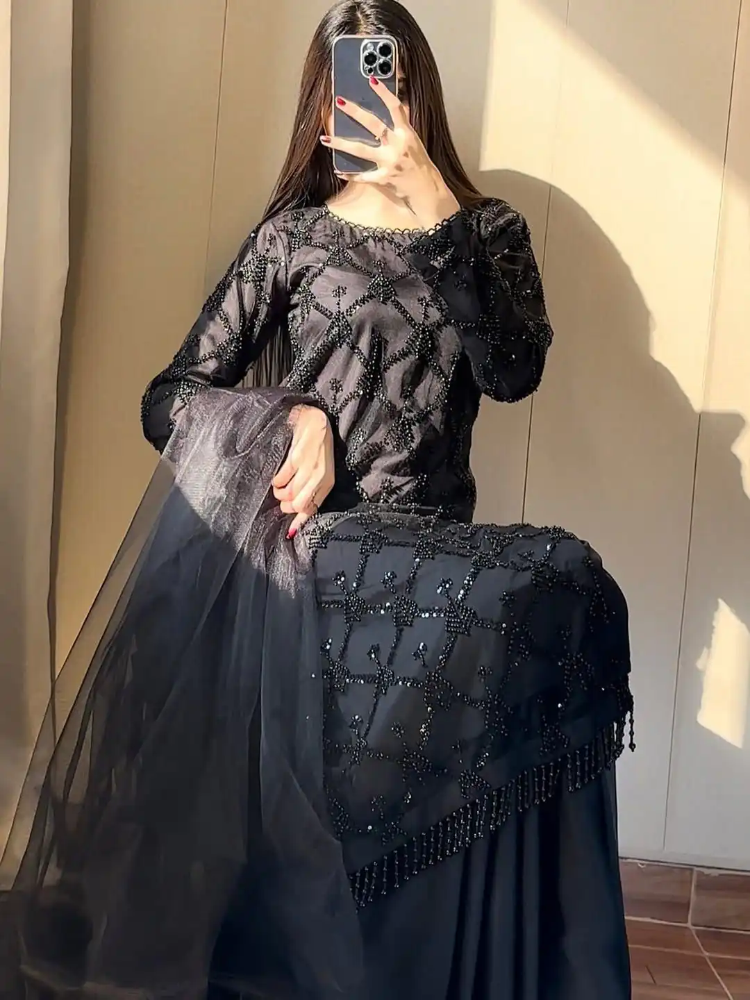 DB 34 Black Soft Net Salwar Suit. Perfect for Wedding, Party, Ganesh Chaturthi, Anniversary, Ethnic Day – Grab it for ₹1999. Delivery 4-6 Working Days | Jump Suits, Salwar suit, Designer Suits, Casual Suits, Creative suits, Palazzo Suits, Party Wear Suits, Patiala Suits, Straight Suits