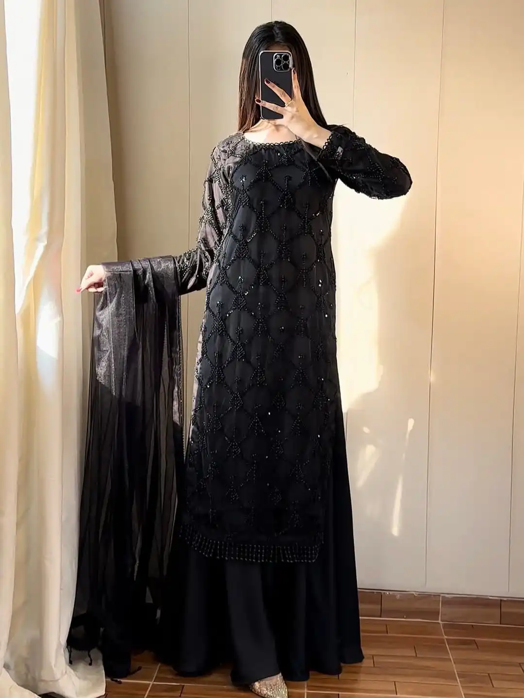 DB 34 Black Soft Net Salwar Suit. Perfect for Wedding, Party, Ganesh Chaturthi, Anniversary, Ethnic Day – Grab it for ₹1999. Delivery 4-6 Working Days | Jump Suits, Salwar suit, Designer Suits, Casual Suits, Creative suits, Palazzo Suits, Party Wear Suits, Patiala Suits, Straight Suits