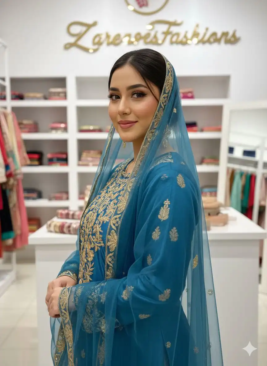 LG 2065 Blue Chinon Salwar Suit with Embroidery Work. Wedding, Party, Festive, Events, Grab it for ₹2449. Delivery 4-6 Working Days. Shop now. | Jump Suits, Salwar suit, Designer Suits, Casual Suits, Creative suits, Palazzo Suits, Party Wear Suits, Patiala Suits, Straight Suits