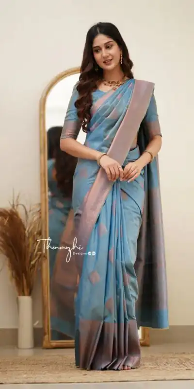 KP 6015 Blue Soft Lichi Silk Saree with Lace Border & Lace Work. Special Price ₹1349. Delivery 4-6 Working Days. Shop now. | Sarees, Bollywood Sarees, Creative Sarees, Designer Sarees, Embroidered Sarees, Ethnic Saree, Modern Digital sarees, Party Wear Sarees