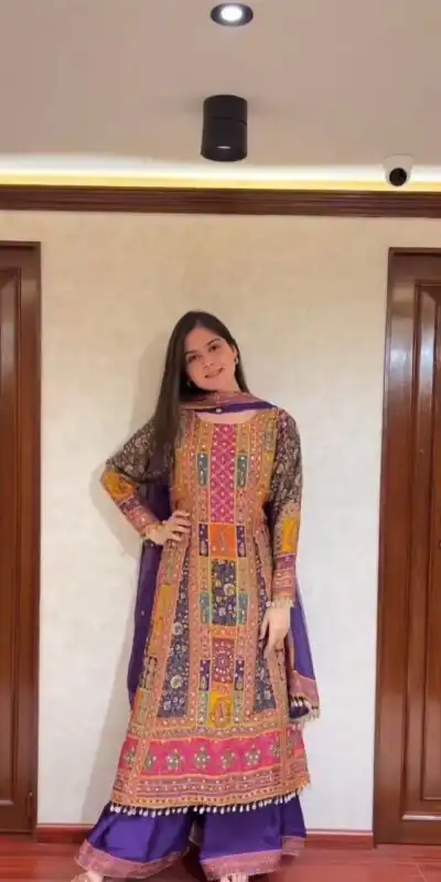 ST 113 Purple Georgette Salwar Suit Perfect for Wedding, Party, Lohri, Pooja, Cultural Events â . Get it for âš1899. Delivery 4-6 Working Days. Shop n | Jump Suits, Salwar suit, Designer Suits, Casual Suits, Creative suits, Palazzo Suits, Party Wear Suits, Patiala Suits, Straight Suits