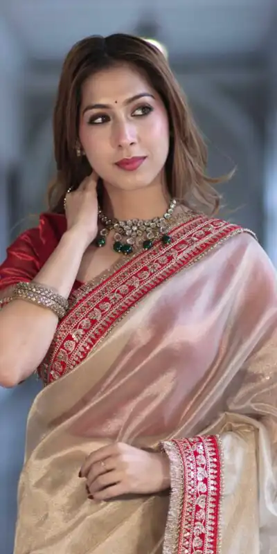 NC 5559 Cream Soft Twil Net Saree. Perfect for Wedding, Party, Onam, Family Gatherings, Mehendi – Festive Deal ₹1849. Delivery 4-6 Working Days | Sarees, Bollywood Sarees, Creative Sarees, Designer Sarees, Embroidered Sarees, Ethnic Saree, Modern Digital sarees, Party Wear Sarees