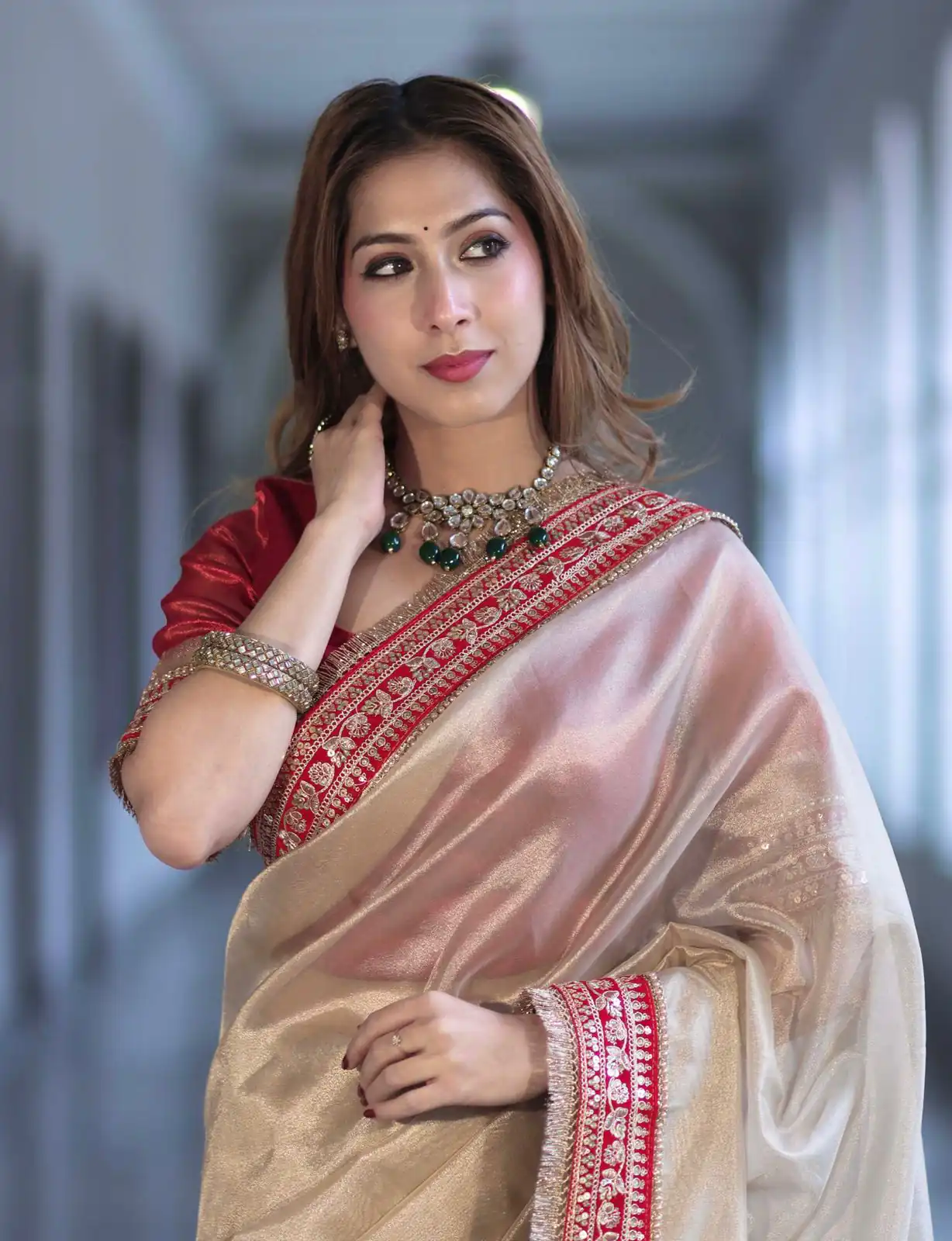 NC 5559 Cream Soft Twil Net Saree. Perfect for Wedding, Party, Onam, Family Gatherings, Mehendi – Festive Deal ₹1849. Delivery 4-6 Working Days | Sarees, Bollywood Sarees, Creative Sarees, Designer Sarees, Embroidered Sarees, Ethnic Saree, Modern Digital sarees, Party Wear Sarees