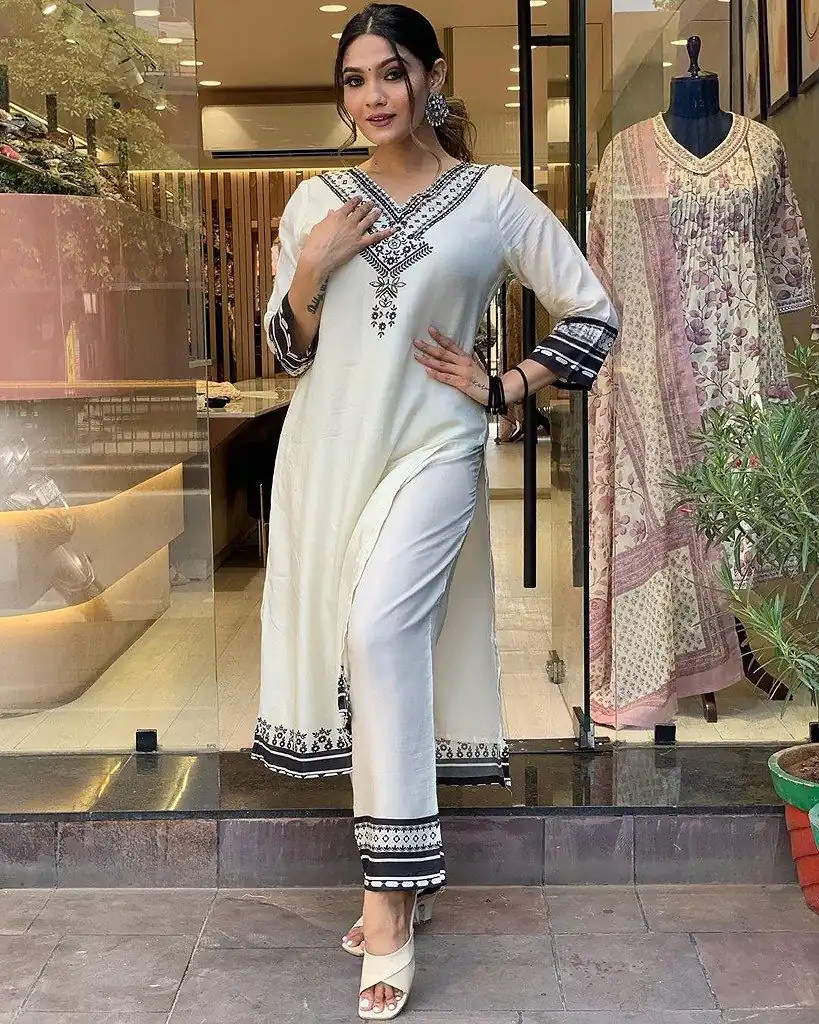 DC G20 White in Maslin Digital Print Salwar Suit . Wedding, Party, Festive, Events, Introductory Price ₹1549. Delivery 4-6 Working Days. Shop now. | Jump Suits, Salwar suit, Designer Suits, Casual Suits, Creative suits, Palazzo Suits, Party Wear Suits, Patiala Suits, Straight Suits