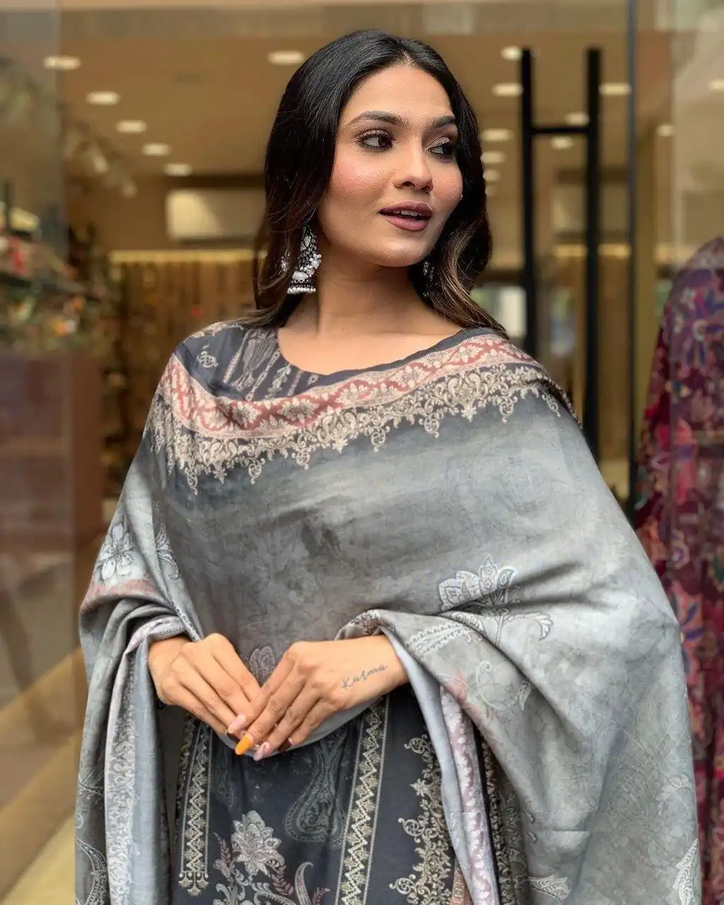 DC G23 Black in Maslin Digital Print Salwar Suit . Wedding, Party, Festive, Events, Introductory Price ₹1749. Delivery 4-6 Working Days. Shop now. | Jump Suits, Salwar suit, Designer Suits, Casual Suits, Creative suits, Palazzo Suits, Party Wear Suits, Patiala Suits, Straight Suits