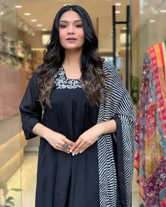 DC G46 Black in Maslin Digital Print Salwar Suit . Wedding, Party, Festive, Events, Introductory Price ₹1699. Delivery 4-6 Working Days. Shop now. | Jump Suits, Salwar suit, Designer Suits, Casual Suits, Creative suits, Palazzo Suits, Party Wear Suits, Patiala Suits, Straight Suits
