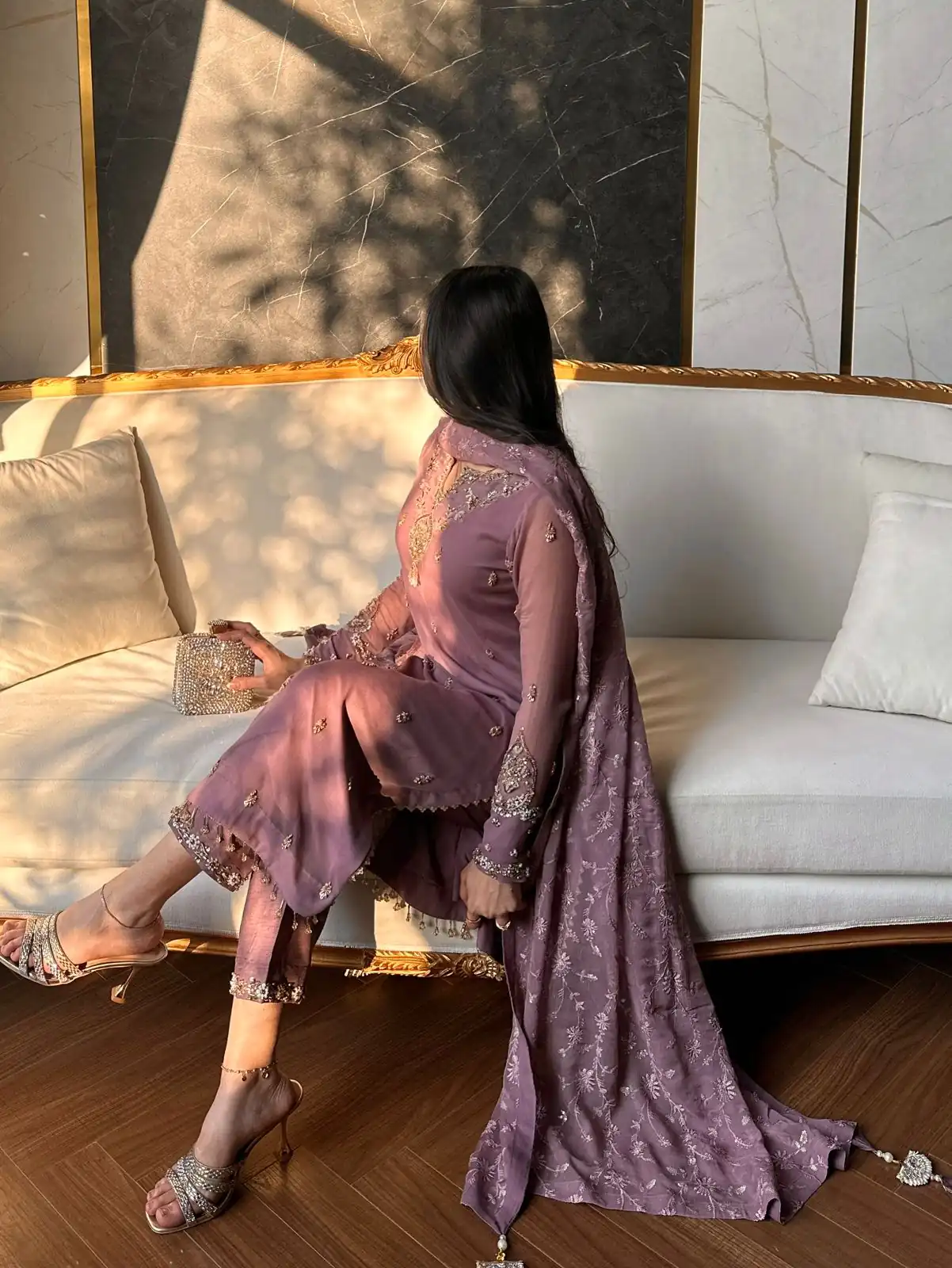 SRK 5328 Onion Color Dual Tone Star Georgette Salwar Suit with Embroidery Work. Affordable Price ₹1949. Delivery 4-6 Working Days. Shop now. | Jump Suits, Salwar suit, Designer Suits, Casual Suits, Creative suits, Palazzo Suits, Party Wear Suits, Patiala Suits, Straight Suits