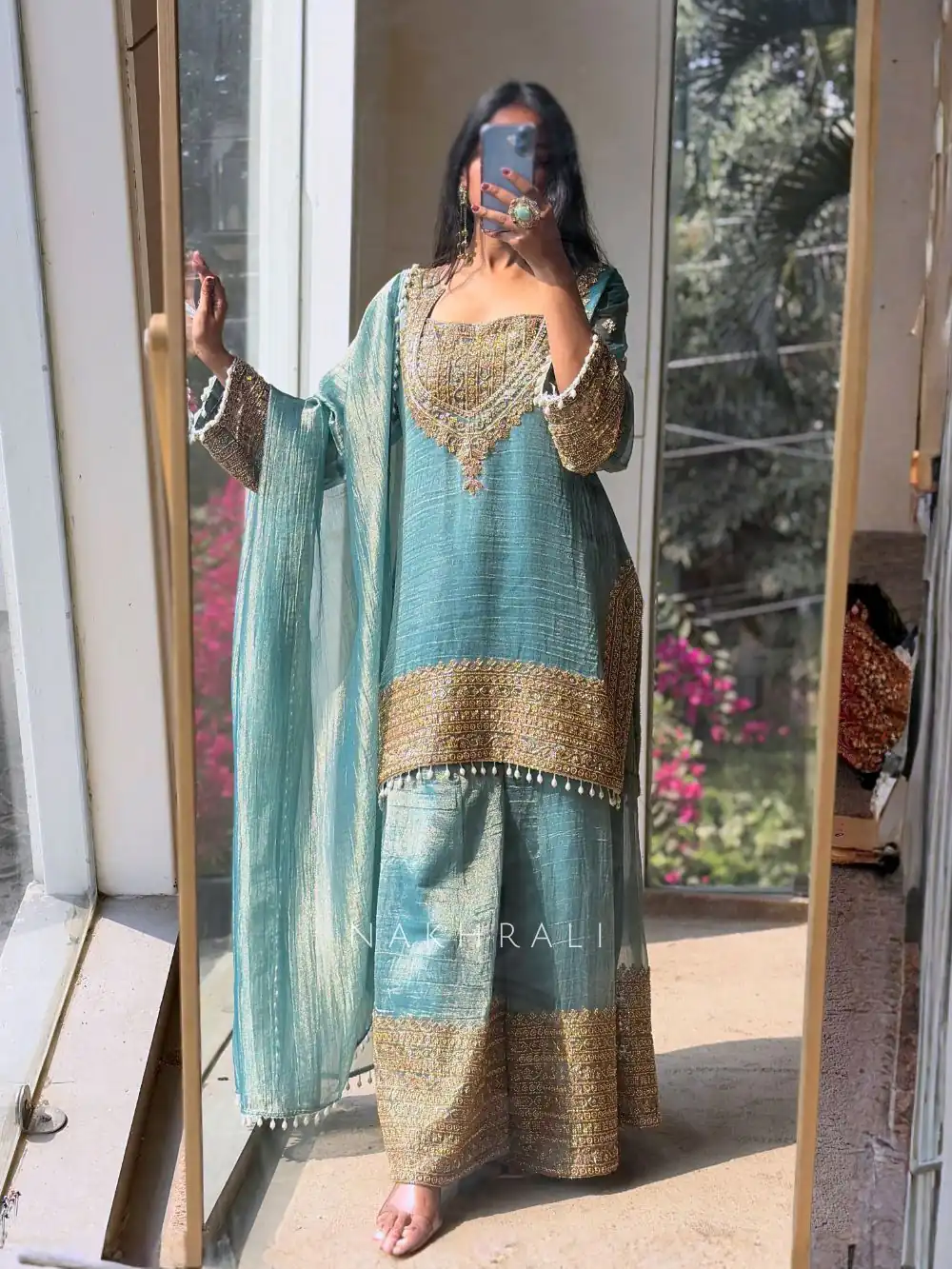 SR 1705 Firozi Fendy Silk Salwar Suit Perfect for Wedding, Party, Cultural Events, Sangeet, Housewarming – . Grab it for ₹2449. Delivery 4-6 Working Da | Jump Suits, Salwar suit, Designer Suits, Casual Suits, Creative suits, Palazzo Suits, Party Wear Suits, Patiala Suits, Straight Suits