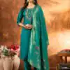 DIVA 103 Firozi Marina Silk Salwar Suit with Embroidery Work. Introductory Price ₹2049. Delivery 4-6 Working Days. Shop now. | Jump Suits, Salwar suit, Designer Suits, Casual Suits, Creative suits, Palazzo Suits, Party Wear Suits, Patiala Suits, Straight Suits