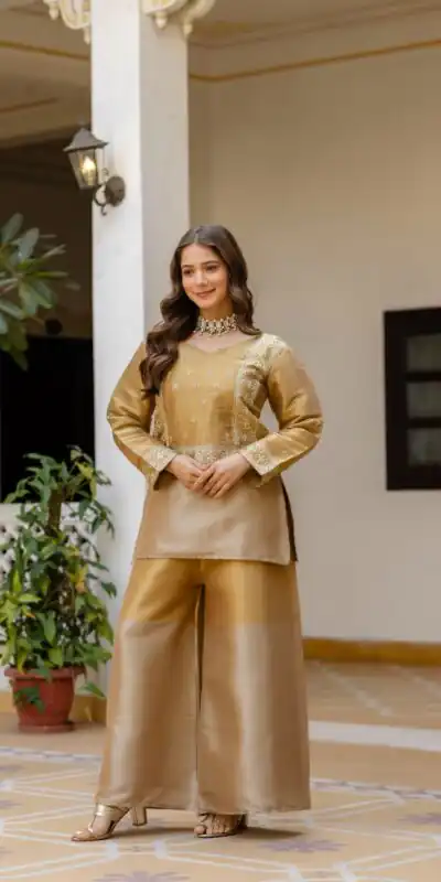 RR 42 Mustered Banarasi Viscous Salwar Suit with Embroidery Work & Bead Work. Exclusive Offer ₹2549. Delivery 4-6 Working Days. Shop now. | Jump Suits, Salwar suit, Designer Suits, Casual Suits, Creative suits, Palazzo Suits, Party Wear Suits, Patiala Suits, Straight Suits