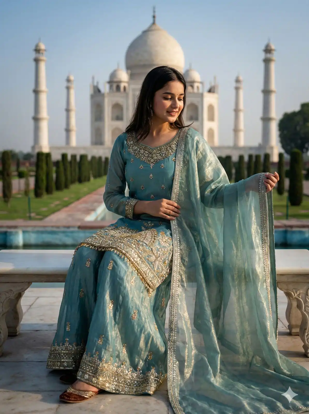 NSR 886 Sky Blue Color Salwar Suit with Mirror Work & Embroidery Work. Best Price ₹2399. Delivery 4-6 Working Days. Shop now. | Jump Suits, Salwar suit, Designer Suits, Casual Suits, Creative suits, Palazzo Suits, Party Wear Suits, Patiala Suits, Straight Suits