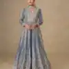 FC 10355 Grey Chinon Silk Salwar Suit with Embroidery Work & Lace Work. Affordable Price ₹3699. Delivery 4-6 Working Days. Shop now. | Jump Suits, Salwar suit, Designer Suits, Casual Suits, Creative suits, Palazzo Suits, Party Wear Suits, Patiala Suits, Straight Suits