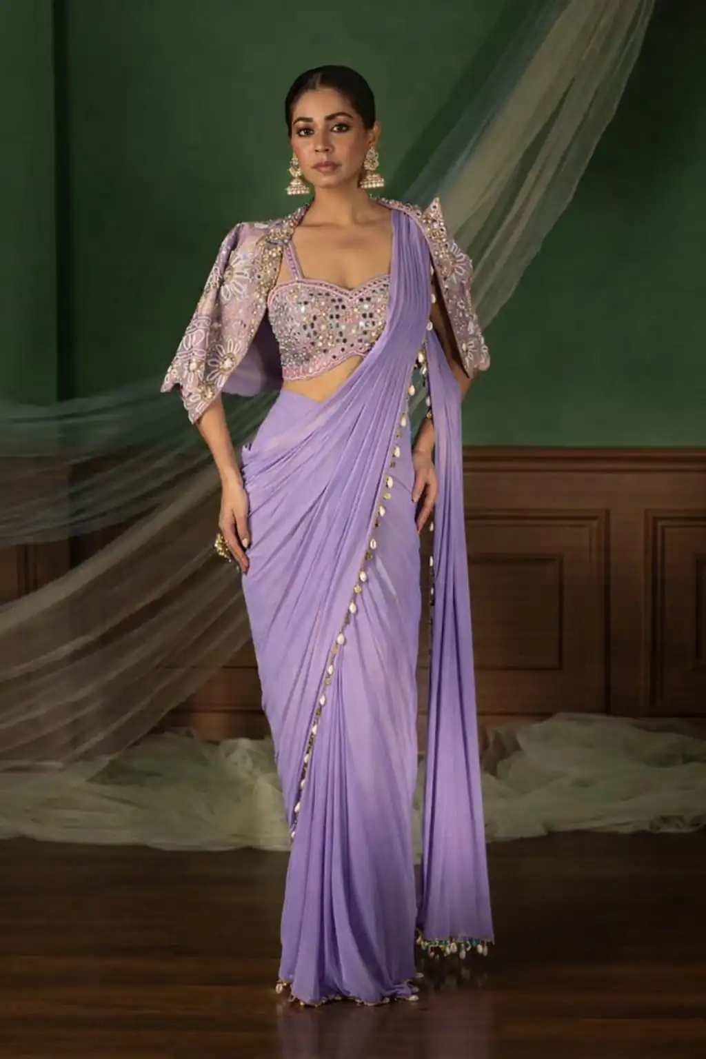 BB 59 Lavender Crep Silk Saree. Perfect for Wedding, Party, Pongal, Reception, Housewarming – Introductory Price ₹2399. Delivery 4-6 Working | Sarees, Bollywood Sarees, Creative Sarees, Designer Sarees, Embroidered Sarees, Ethnic Saree, Modern Digital sarees, Party Wear Sarees