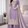 SSR 535 Lavender in Organza Silk Embroidery Work Salwar Suit . Available at ₹2399 only. Delivery 4-6 Working Days. Shop now. | Jump Suits, Salwar suit, Designer Suits, Casual Suits, Creative suits, Palazzo Suits, Party Wear Suits, Patiala Suits, Straight Suits