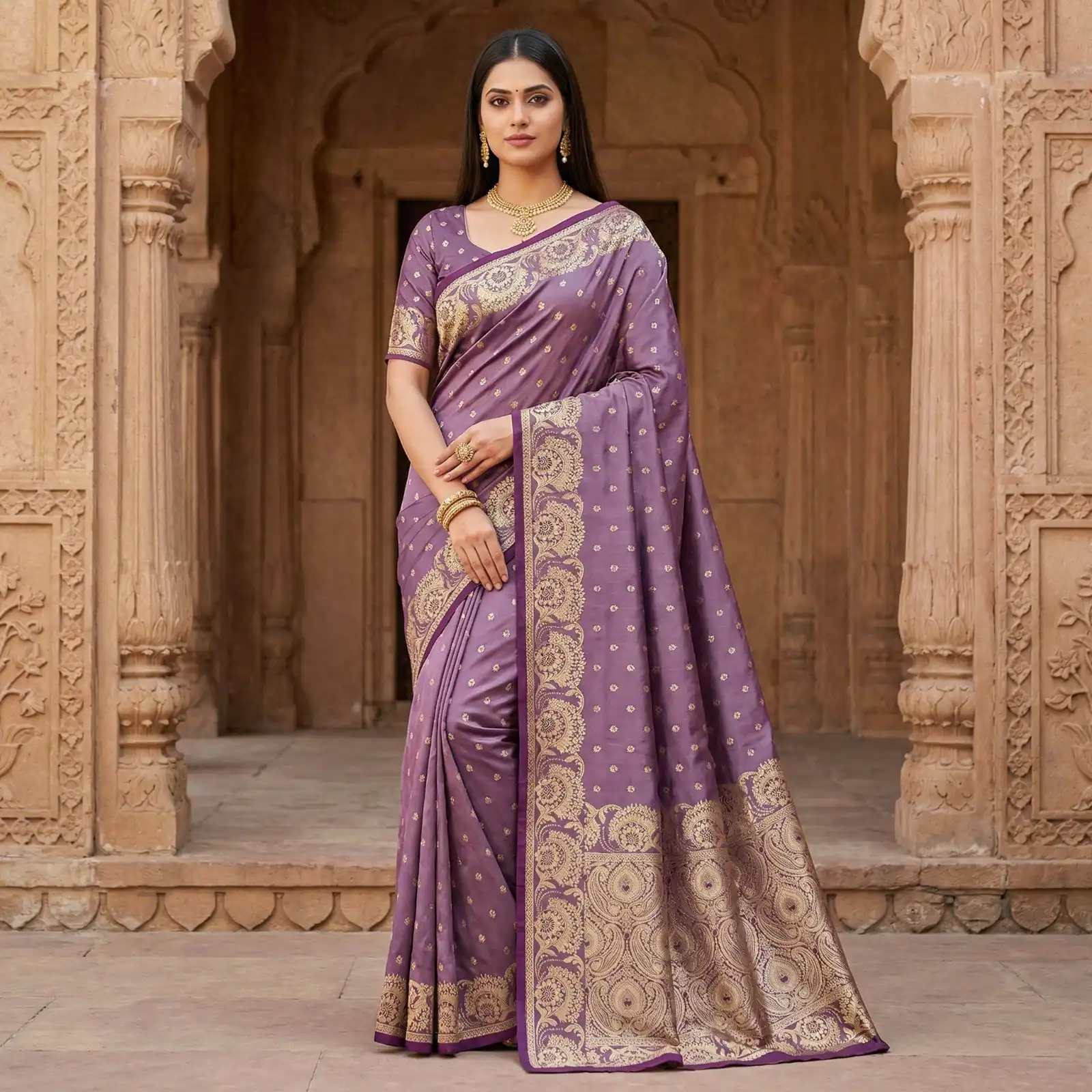 MB 8 Lavender in Color Satin Silk Zari Work & Lace Work Saree . Available at ₹2149 only. Delivery 4-6 Working Days. Shop now. | Sarees, Bollywood Sarees, Creative Sarees, Designer Sarees, Embroidered Sarees, Ethnic Saree, Modern Digital sarees, Party Wear Sarees