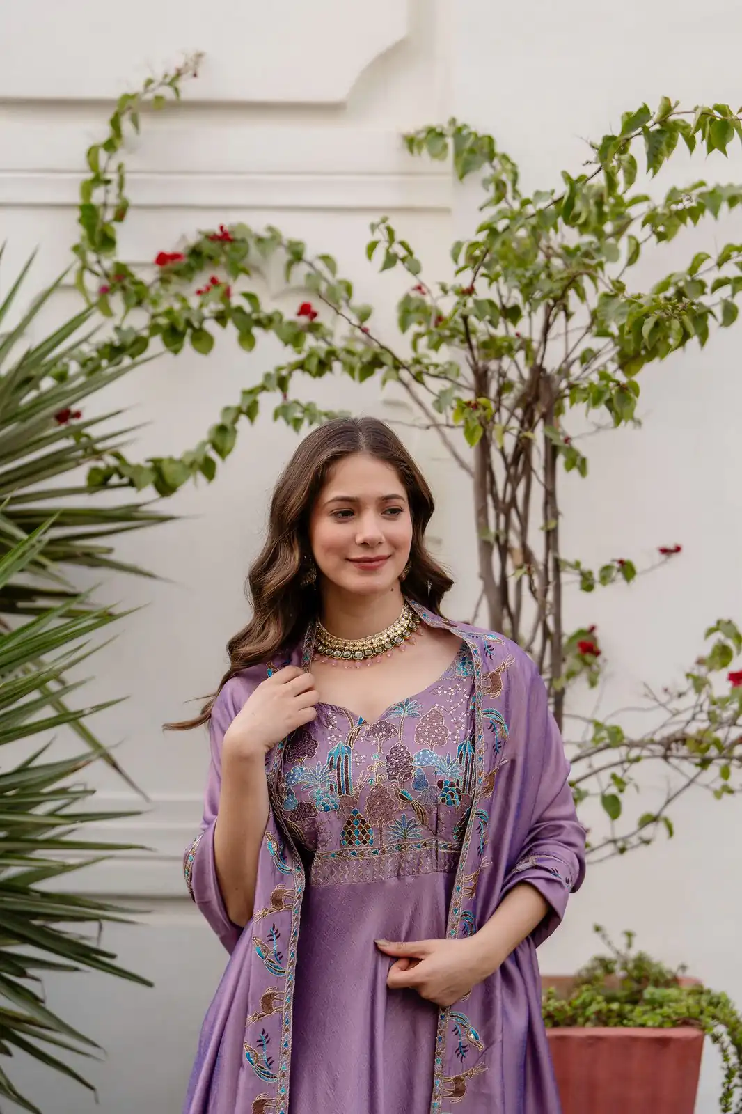 RR 39 Rust Lavender Silk Gown Perfect for Wedding, Party, Holi, Anniversary, Mehendi –. Grab it for ₹2149. Delivery 4-6 Working Days. Shop now. | Gowns, Bollywood Gowns, Creative Gowns, Designer Gowns, Embroidered Gowns, Party Wear Gowns