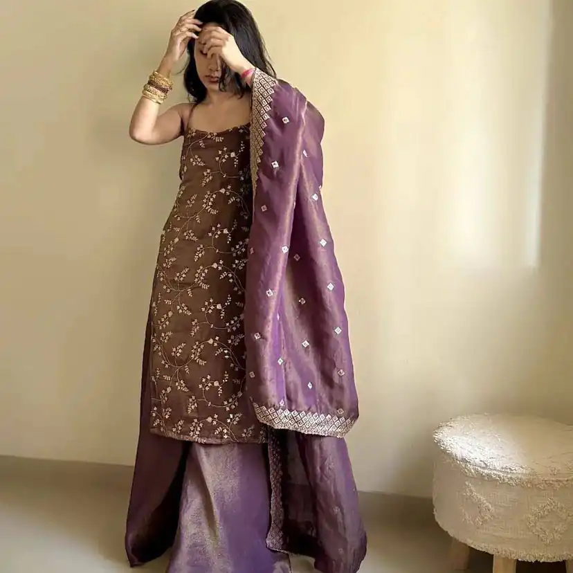 ST 174 Lavender Zimmy Silk Salwar Suit Perfect for Wedding, Party, Karwa Chauth, Haldi, Eid – . Special Price ₹1999. Delivery 4-6 Working Days. Shop no | Jump Suits, Salwar suit, Designer Suits, Casual Suits, Creative suits, Palazzo Suits, Party Wear Suits, Patiala Suits, Straight Suits