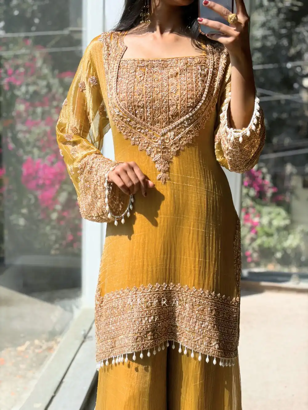 SR 1705 Mustered Fendy Silk Salwar Suit Perfect for Wedding, Party, Cultural Events, Sangeet, Housewarming – . Grab it for ₹2449. Delivery 4-6 Working Da | Jump Suits, Salwar suit, Designer Suits, Casual Suits, Creative suits, Palazzo Suits, Party Wear Suits, Patiala Suits, Straight Suits