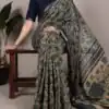 YNF 7200 Navy Blue Color Polyester Viscose Chanderi Saree with Zari Work. Get it for ₹1599. Delivery 4-6 Working Days. Shop now. | Sarees, Bollywood Sarees, Creative Sarees, Designer Sarees, Embroidered Sarees, Ethnic Saree, Modern Digital sarees, Party Wear Sarees