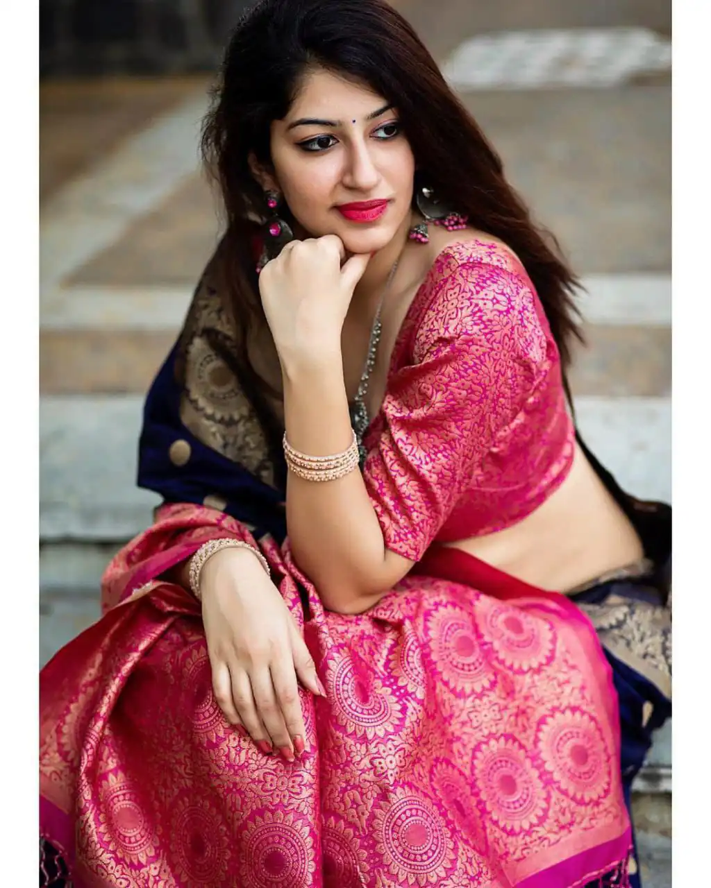 KPR 088 Navy Blue Color Soft Lichi Silk Saree with Lace Border & Lace Work. Best Price ₹1449. Delivery 4-6 Working Days. Shop now. | Sarees, Bollywood Sarees, Creative Sarees, Designer Sarees, Embroidered Sarees, Ethnic Saree, Modern Digital sarees, Party Wear Sarees