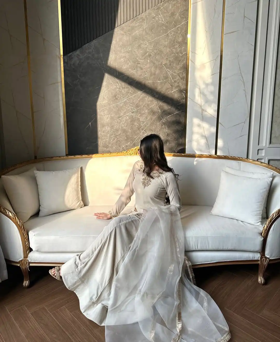 NF 1269 Off White Korean Satin Silk Salwar Suit with Lace Work & Embroidery Work. Exclusive Offer ₹2149. Delivery 4-6 Working Days. Shop now. | Jump Suits, Salwar suit, Designer Suits, Casual Suits, Creative suits, Palazzo Suits, Party Wear Suits, Patiala Suits, Straight Suits