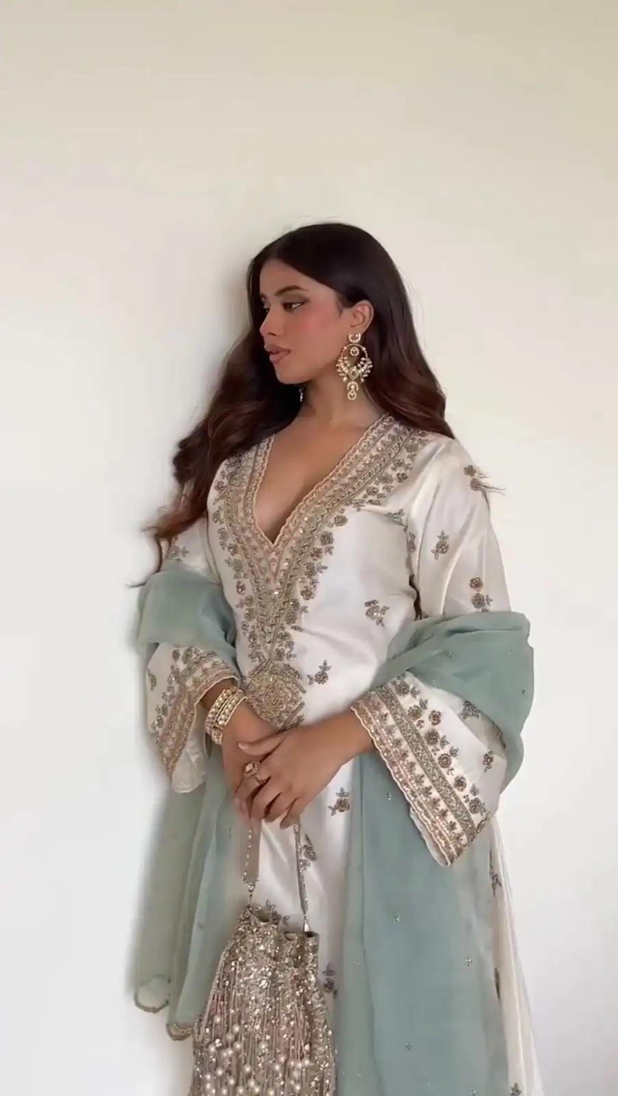 LG 2067 Off White Color Roman Silk Salwar Suit with Embroidery Work. Available at ₹1999 only. Delivery 4-6 Working Days. Shop now. | Jump Suits, Salwar suit, Designer Suits, Casual Suits, Creative suits, Palazzo Suits, Party Wear Suits, Patiala Suits, Straight Suits